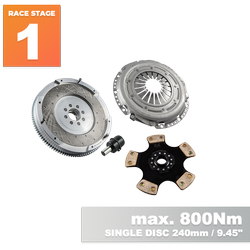 RACE STAGE 1 BMW M50 S50 M52 S52 M54 S54 - BMW N54 6-biegów - 240mm / 9.45" - 7150g / 15.76lb